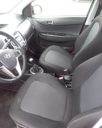 Hyundai i20 cena 22500 przebieg: 138700, rok produkcji 2013 z Nowe Brzesko małe 46